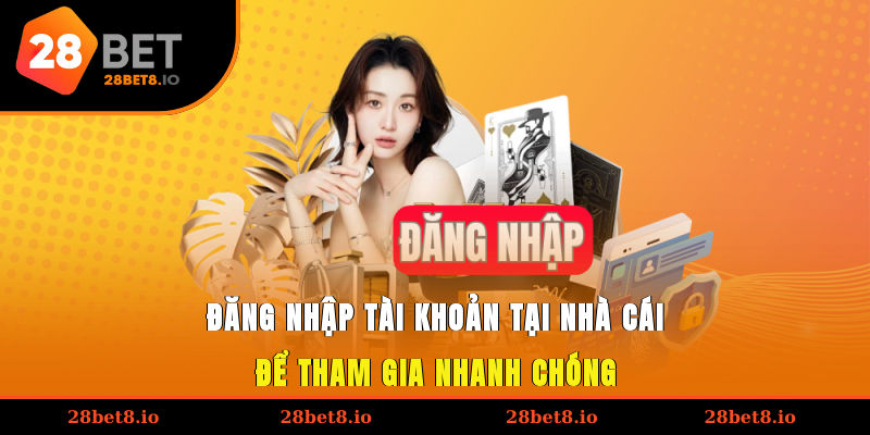 Đăng nhập tài khoản tại nhà cái để tham gia nhanh chóng